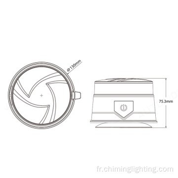 gyrophare led voyant d&#39;avertissement led